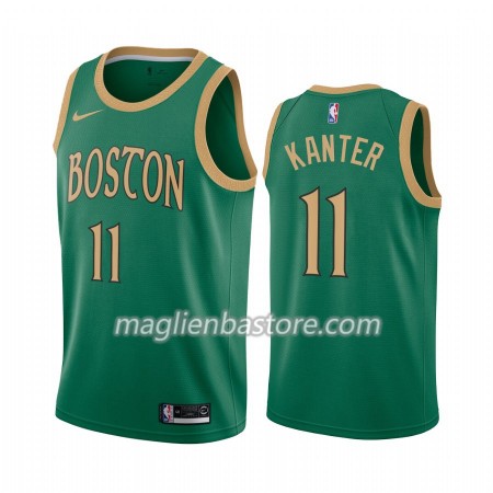 Maglia NBA Boston Celtics Enes Kanter 11 Nike 2019-20 City Edition Swingman - Uomo